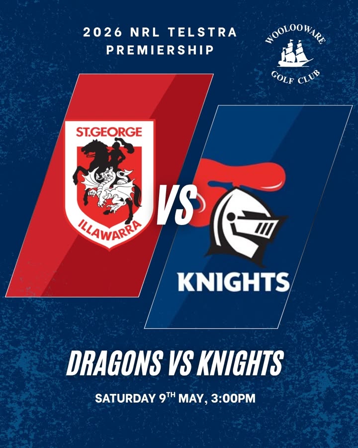 Featured image for “NRL Double Header at Woolooware Golf Club – Saturday 9th May”