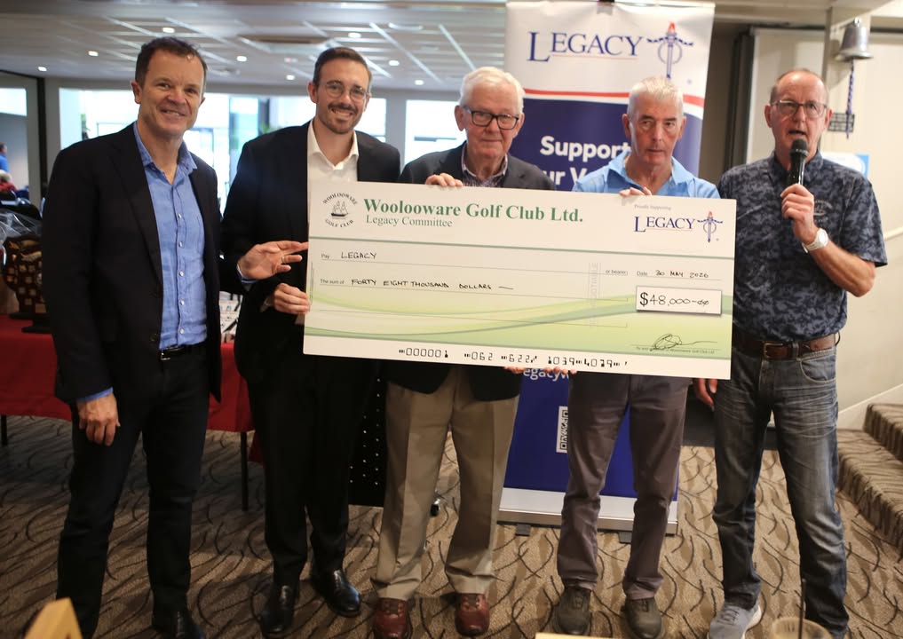 Featured image for “$48,000 Raised at Woolooware Golf Club Legacy Day 2026”