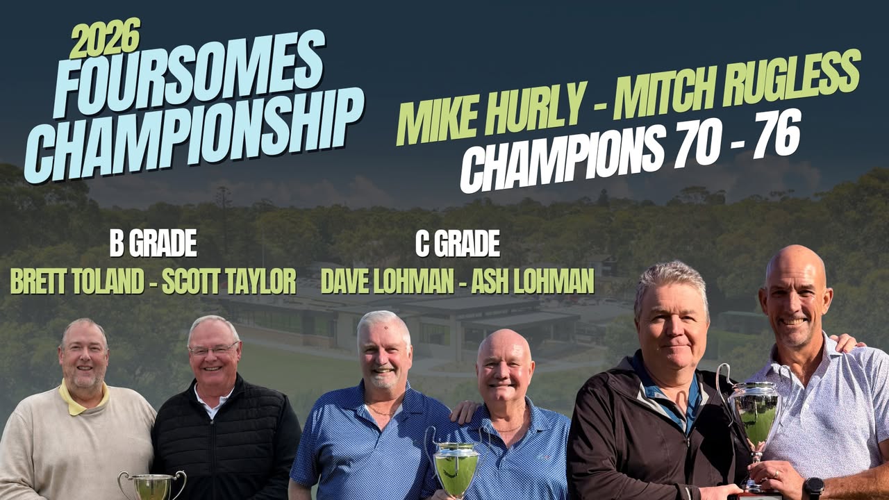 Featured image for “2026 Foursomes Championship Winners at Woolooware Golf Club”
